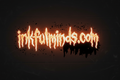 Inkful Minds Logo Sticker — Neon Moon